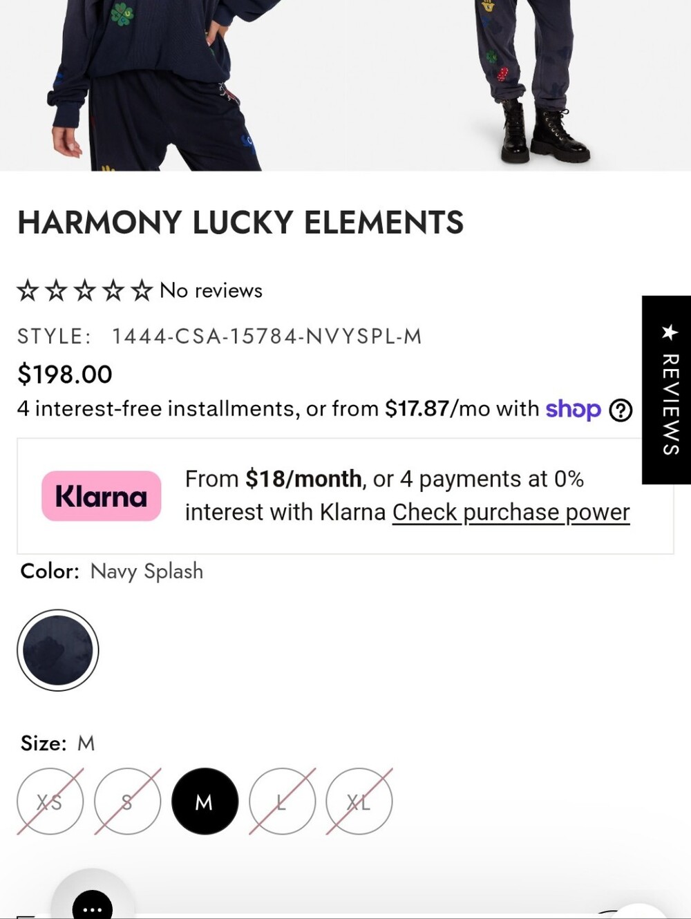 Lauren Moshi Lucky Elements Harmony pullover hoodie - Picture 4 of 13
